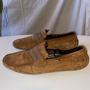 Massimo Emporio Men's 10.5M Brown suede Loafers